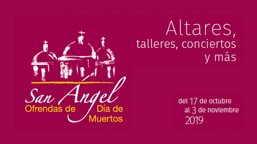 Ofrendas de Día de Muertos en San Ángel 2019