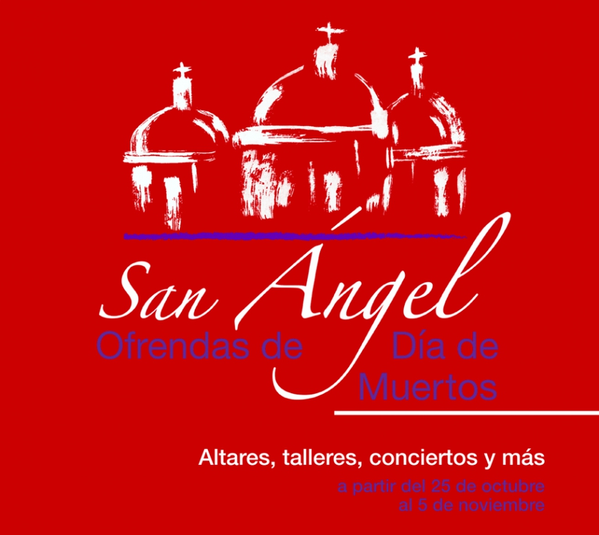 San Angel- Ofrendas de día de Muertos